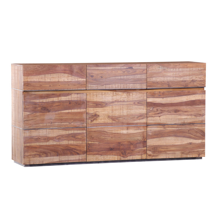 Union Rustic Maloney 175cm Solid Wood Sideboard Wayfair.ie